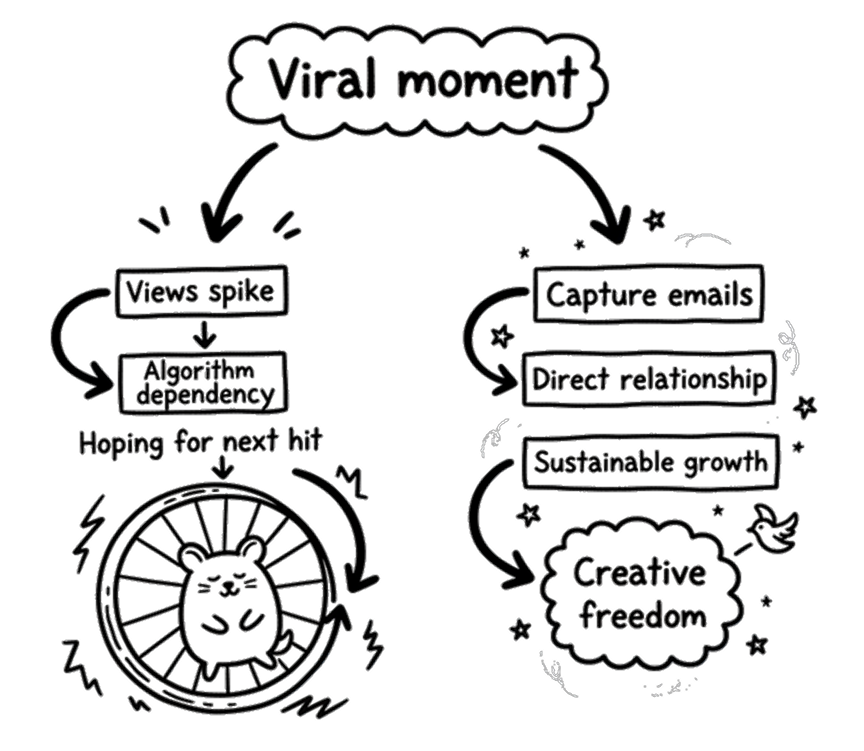 Two paths: Algorithm dependency vs Owned growth